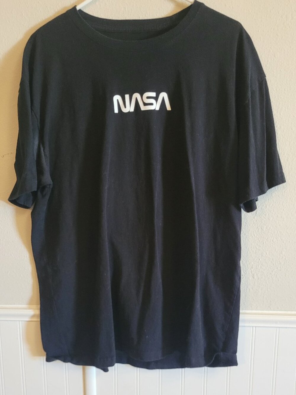 Fabric of History NASA Galaxy Quote Graphic Tee XL